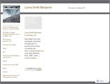 Tablet Screenshot of lornasmithbenjamin.com